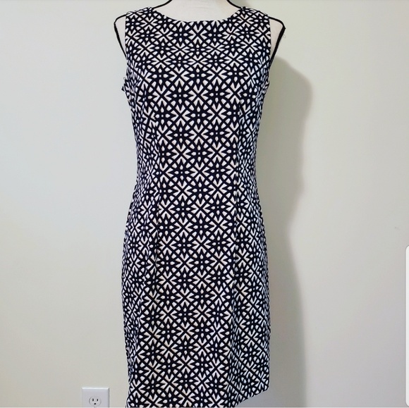 Alyx Dresses & Skirts - 🍉 NWT Alyx Dress Blue White Tan Size 8